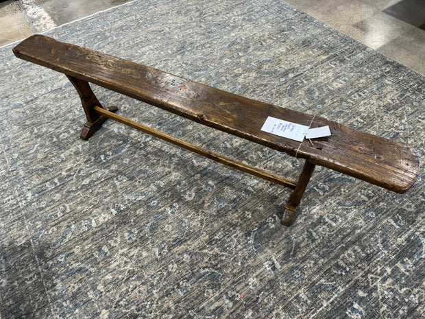 Vintage French Chateau Bench