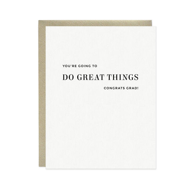 Do Great Things Card