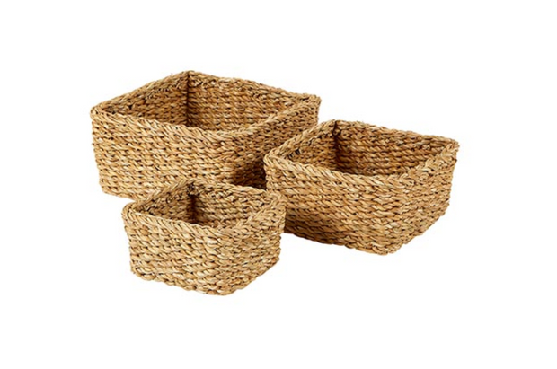 Sea Grass Storage Basket, Three Sizes