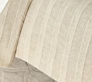 Rugby Natural Duvet Cover, Queen