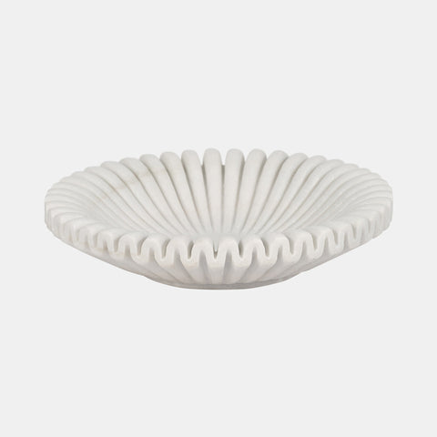 Marble Pleated Bowl