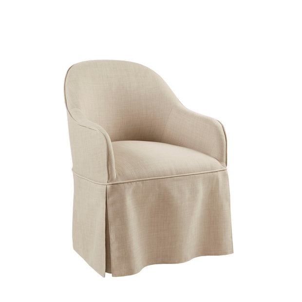 Sandra Skirted Dining Arm Chair