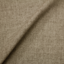 Theo Ottoman - Textured Linen Linen