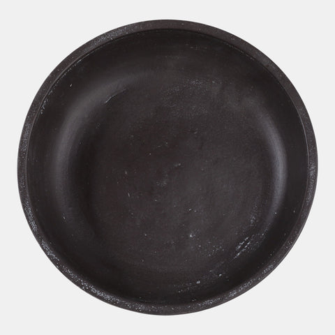 Terracotta Bowl On Pedestal, Brown