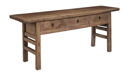 Dahlia Vintage 3 Drawer Console Table