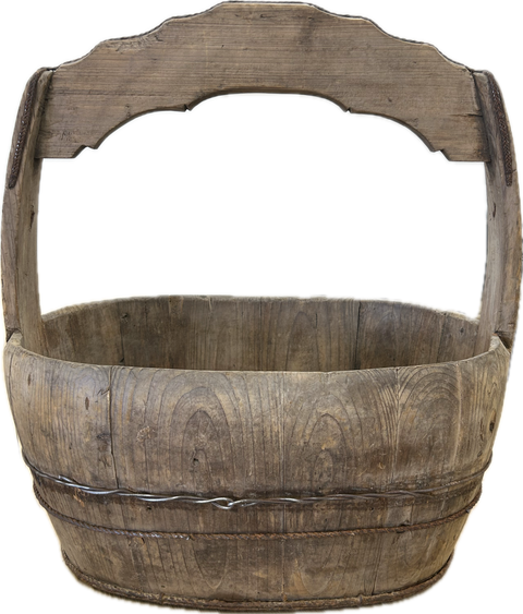 Vintage Chinese Water Bucket