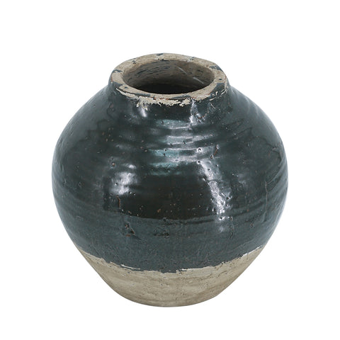 Green Terracotta Pot