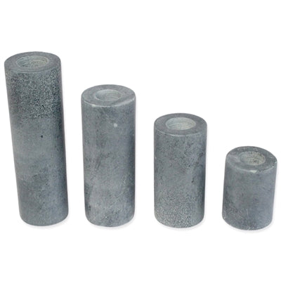 Soapstone Taper Holders, set of 4