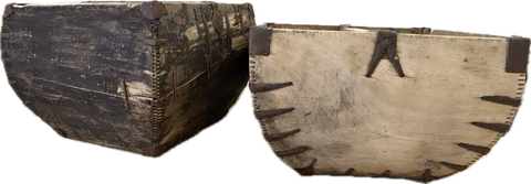 Vintage Chinese Rice Measuring Basket