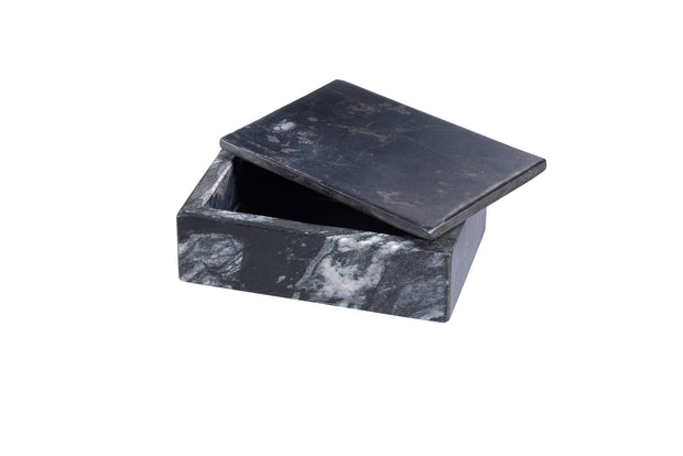 Black Marble Rectangle Box