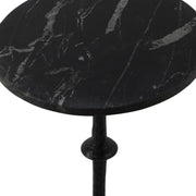 Joey End Table, Black Marble