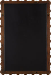 Brennan Mirror, Antiqued Dark Brown