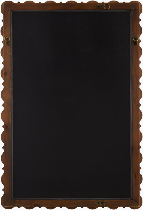 Brennan Mirror, Antiqued Dark Brown
