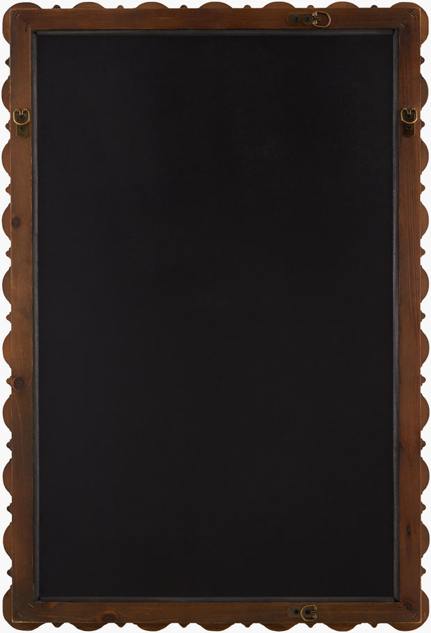 Brennan Mirror, Antiqued Dark Brown
