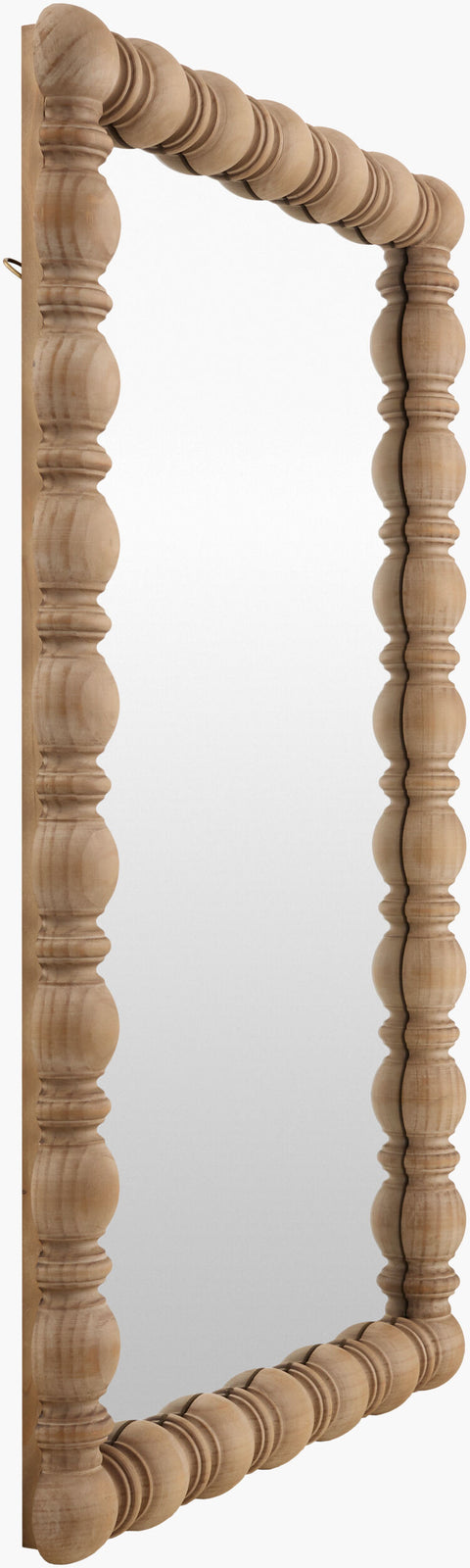 Brennan Mirror, Antiqued Wood