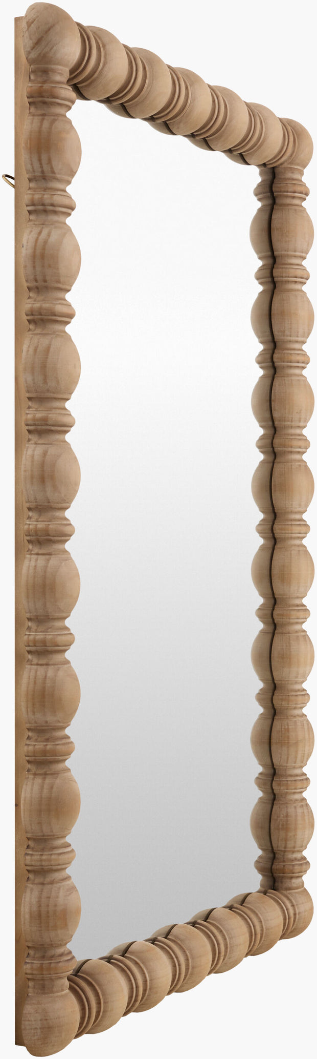 Brennan Mirror, Antiqued Wood