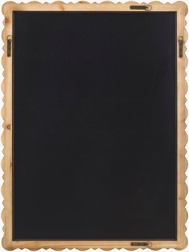 Brennan Mirror, Antiqued Wood