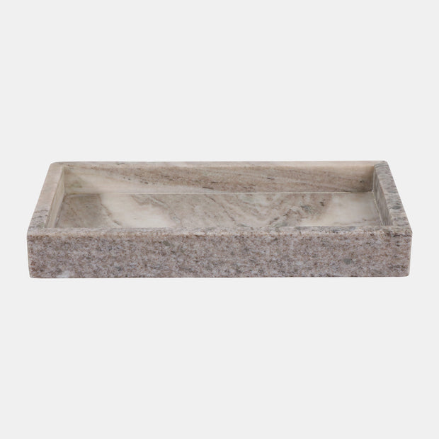 Marble Tray, Beige