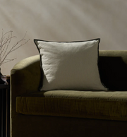 Sullivan Natural Blue Pillow, 22x22