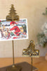 Christmas Tree Card Clips on Stands, Set of 2