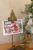 Christmas Tree Card Clips on Stands, Set of 2