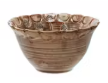 Scalloped Bowl, Brown