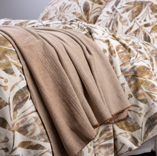 Burhan Terracotta Coverlet