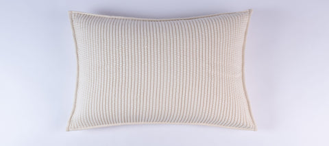 Hancock Ivory Dutch Euro Sham