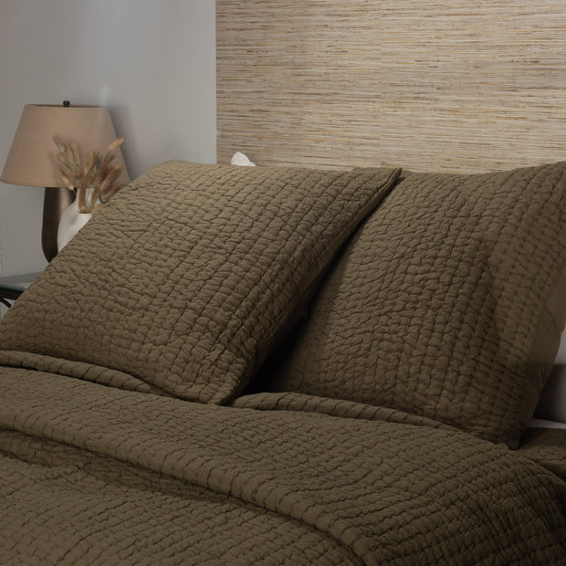 Maegan Green Quilt, Queen