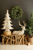 Antique White Faux Concrete Christmas Tree, 39"