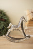 Rustic Metal Rocking Horse