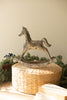 Rustic Metal Rocking Horse