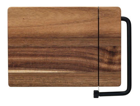 Acacia Wood & Stainless Steel Cheese Slicer