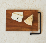 Acacia Wood & Stainless Steel Cheese Slicer