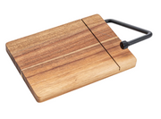 Acacia Wood & Stainless Steel Cheese Slicer