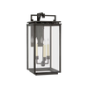 Cheshire Medium Bracketed Wall Lantern, Aged Iron w/Clear Glass