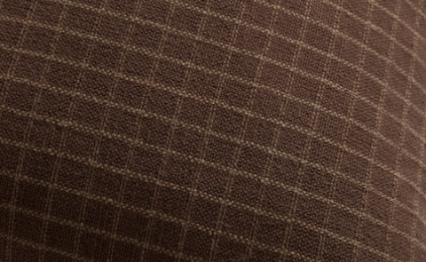 Dinah Chocolate Latte Lumbar Pillow, 16x26