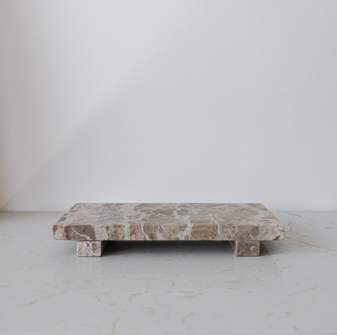 Chocolate Marble Trivet Riser