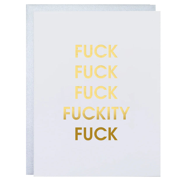 Fuck Fuckity Fuck Greeting Card