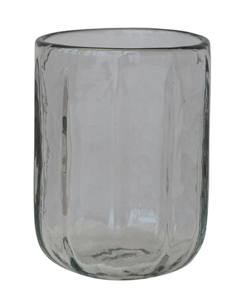Hand-Blown Drinking Glass, Short