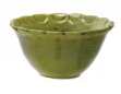 Scalloped Bowl, Green