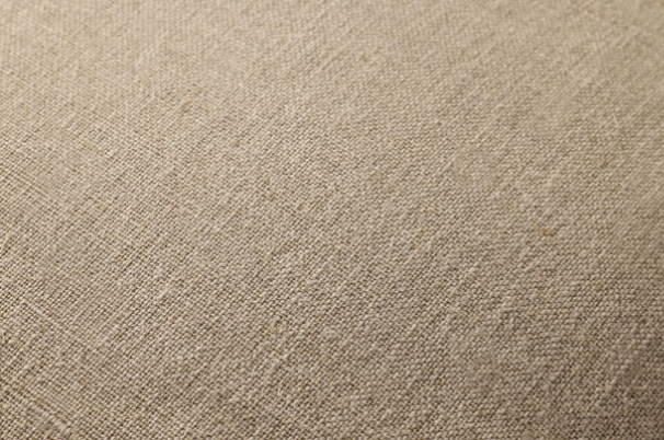 Woven Natural Green Stripe Lined Pillow, 22x22