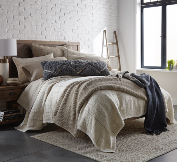 Hancock Natural Coverlet, King