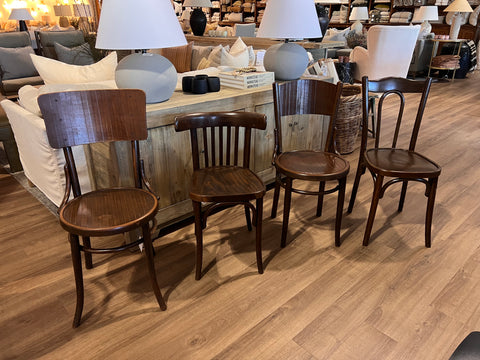 Found Thonet Chair, four variants