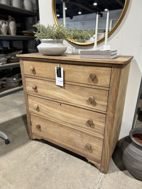 Vintage English Pine Dresser