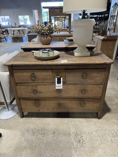 Vintage French Walnut Chest w/ Drawers