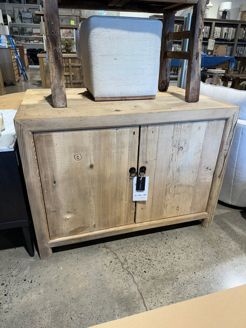 Reclaimed 2 Door Cabinet