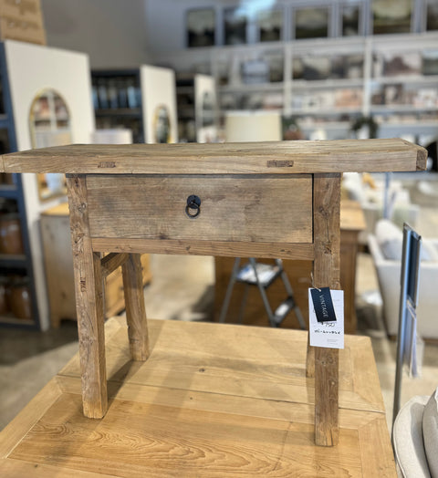 Antique Console w/ Drawer