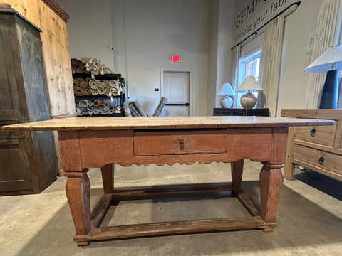 Vintage Swedish Table w/Drawer