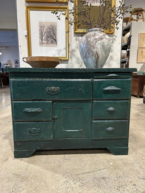 Vintage #17 Green Chest